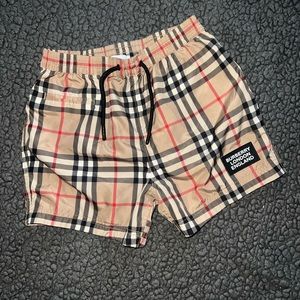 Burberry swim trunks 2t